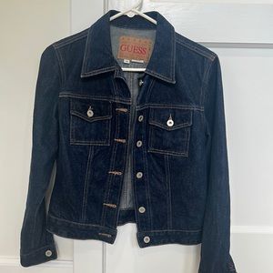 Guess dark Jean jacket
